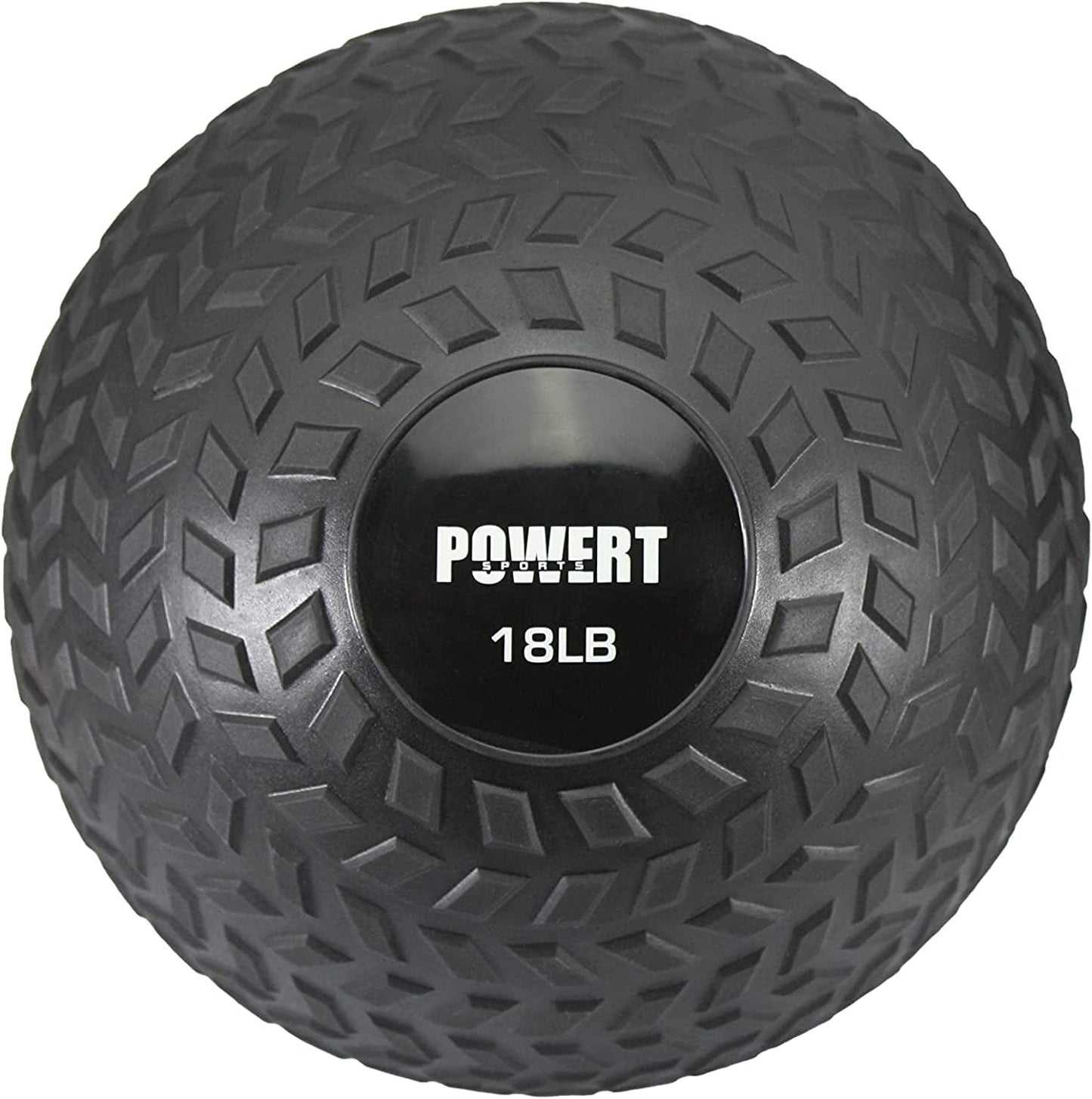 POWERT Slam Ball Weighted Ball Core Muscle Cardio Workout |Easy to Grip Tread & Heavy Duty Durable Rubber Shell