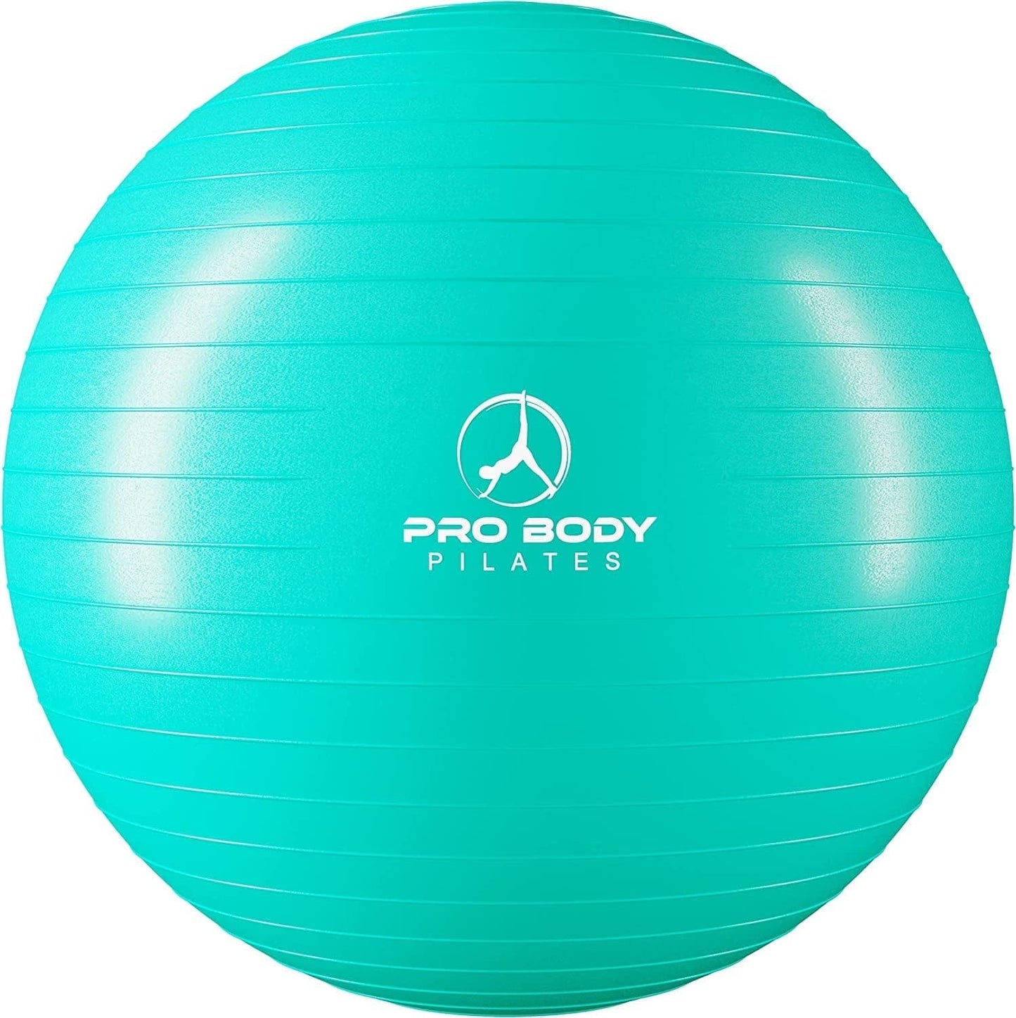 Probody Pilates Ball Exercise Ball Yoga Ball, Multiple Sizes Stability Ball Chair, Gym Grade Birthing Ball for Pregnancy, Fitness, Balance, Workout at Home, Office and Physical Therapy, without Pump