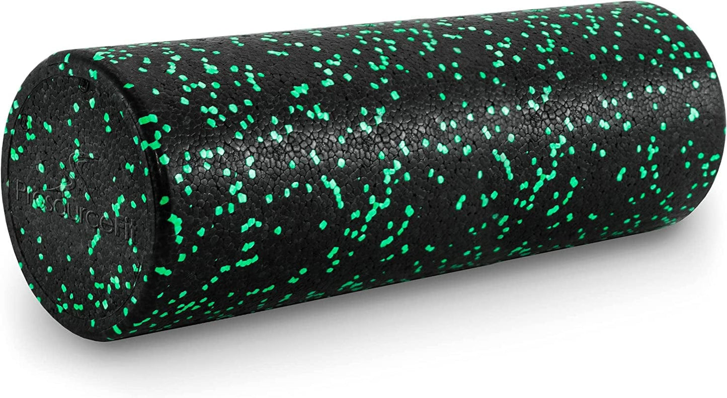 Prosourcefit High Density Foam Rollers 36, 24, 18, 12- Inches Long. Firm Full Body Athletic Massage Tool for Back Stretching, Yoga, Pilates, Post Workout Muscle Recuperation. Speckled and Solid Colors