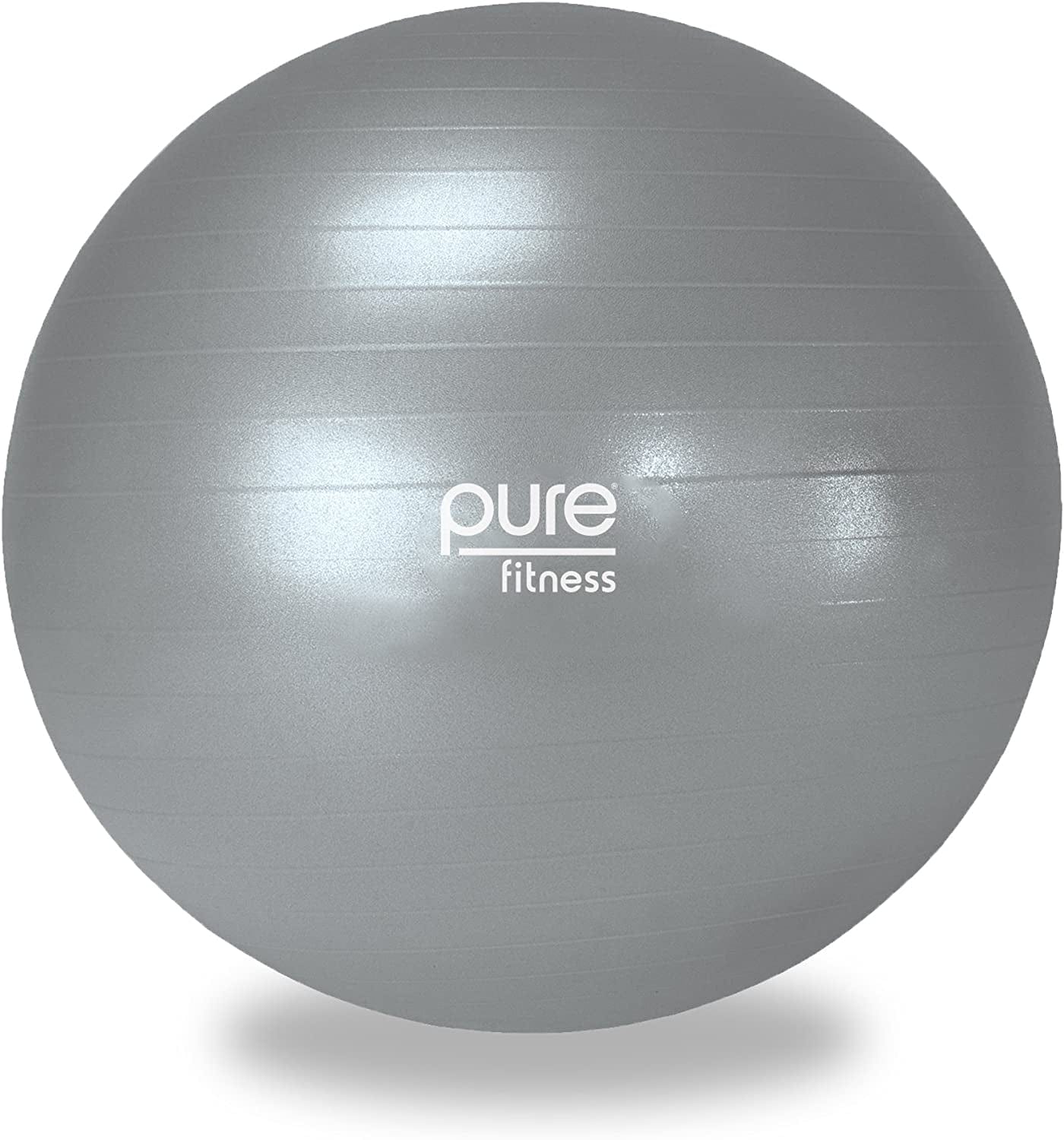 Pure Fitness Anti-Burst Core Exercise Stability Ball with Hand Pump