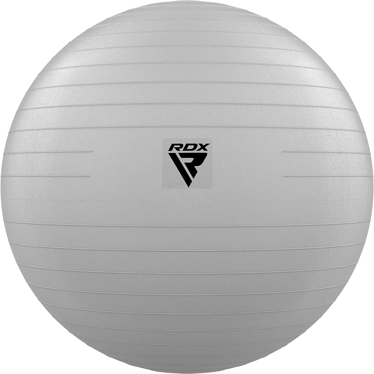 RDX Exercise Ball Anti-Burst Extra Thick PVC Material, Soft Swiss Balance Ball with Quick Pump for Yoga Pilates Stretching Fitness Birthing Pregnancy Office Home Gym Workout Training, Supports 250Kgs
