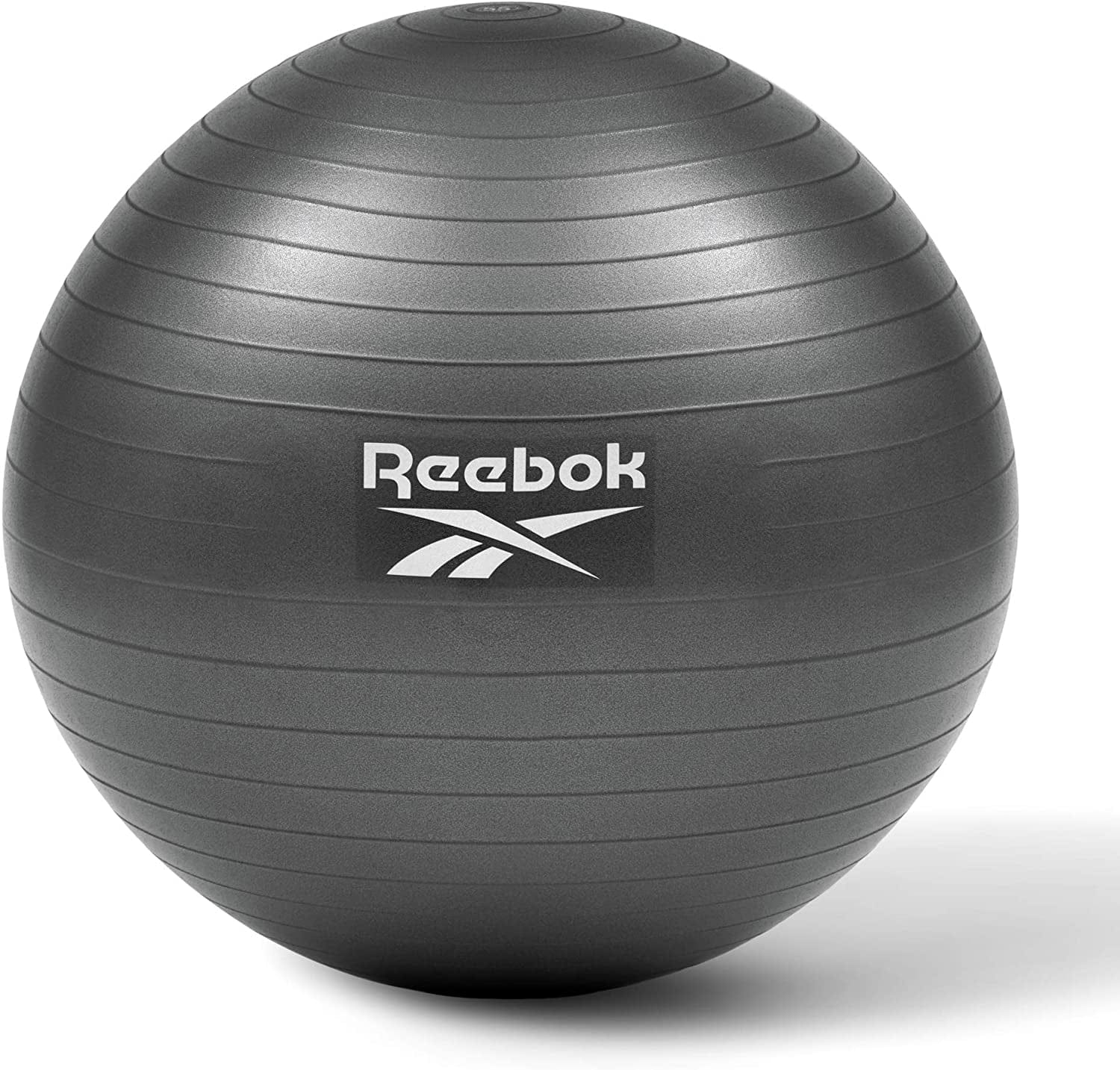 Reebok Gymball - Exercise Ball with Dual Textured Non-Slip Surface for Maximum Grip - for Core Workout, Improving Stability, and Posture at Home or the Gym - Pump Included