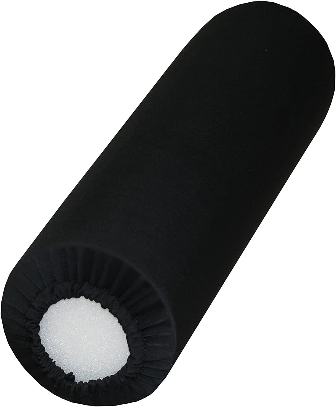 Rehabilitation Advantage Black Fabric Foam Roller Cover (Cover Only), 36" Long