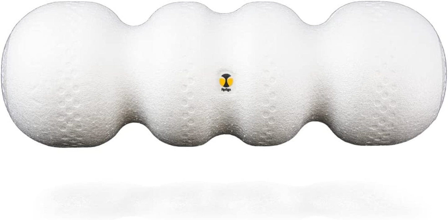 Rollga Basic - Introductory Foam Roller for Improving Flexibility, Muscle Soreness, Back & Neck Pain, Soft Density Foam – 18”
