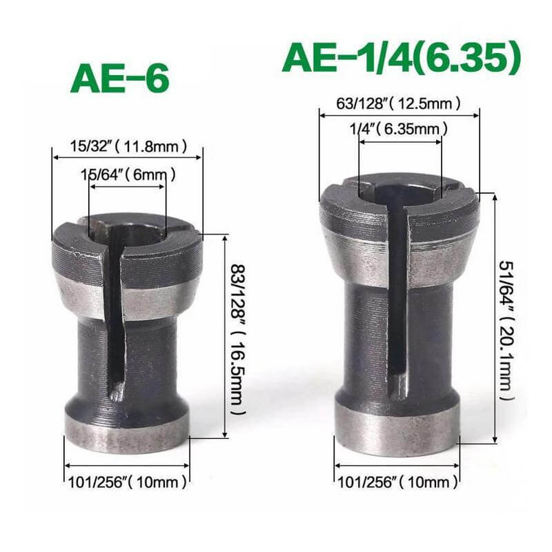 Router Collet Set