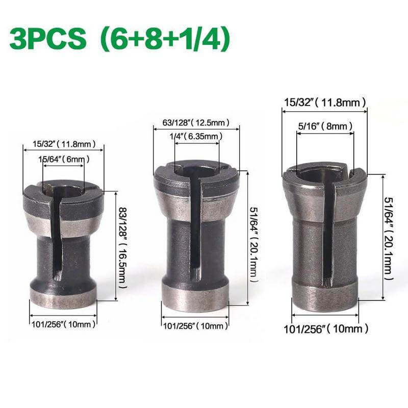 Router Collet Set