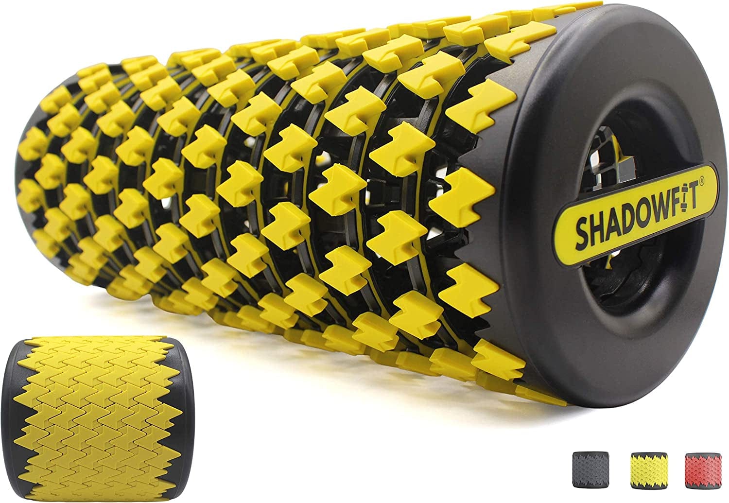 Shadowfit Foam Roller Equipment for Sore Muscle, Tissues ∣ Massage Rollers for Maximum Tension Relief ∣ High Density Foam for Deep Tissue Pain Relief, Thigh, Arms (Gray)