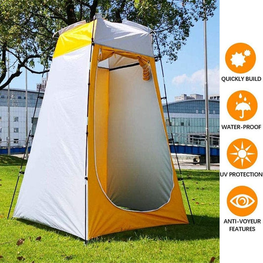 Shower Tent with Instant Pop up Privacy Tent with Carry Bag Portable Outdoor Camp Toilet Changing Room for Hiking and Beach Sun Shelter Picnic Fishing Waterproof