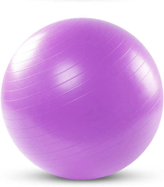 Silfrae 55/65/75Cm Yoga Ball Exercise Ball Anti-Slip & Anti-Burst Pilate Balance Ball with Pump for Fitness Home and Office