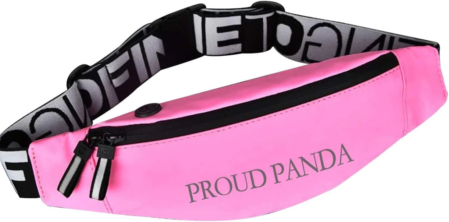 Small Fanny Packs for Women & Men:Adjustable Water Resistant Anti-Slip Reflective Running Belt, Waist Pack for All Phones, Running Phone Holder for Workout,Sports Accessories Used to Hold Money