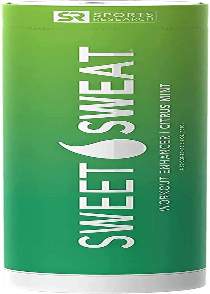 Sports Research Sweet Sweat Gel Get More from Your Workout: Workout Enhancer Makes You Sweat Faster & Harder - Try W/Waist Trimmer - Men’S & Women’S Toning Sweat Cream