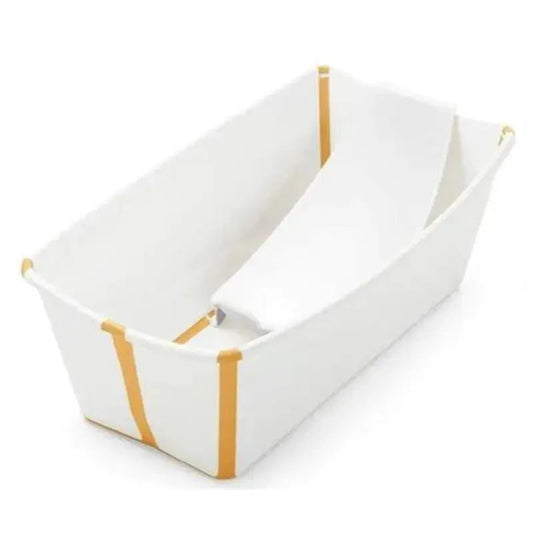 Stokke - Flexi Bath Bundle, White & Yellow