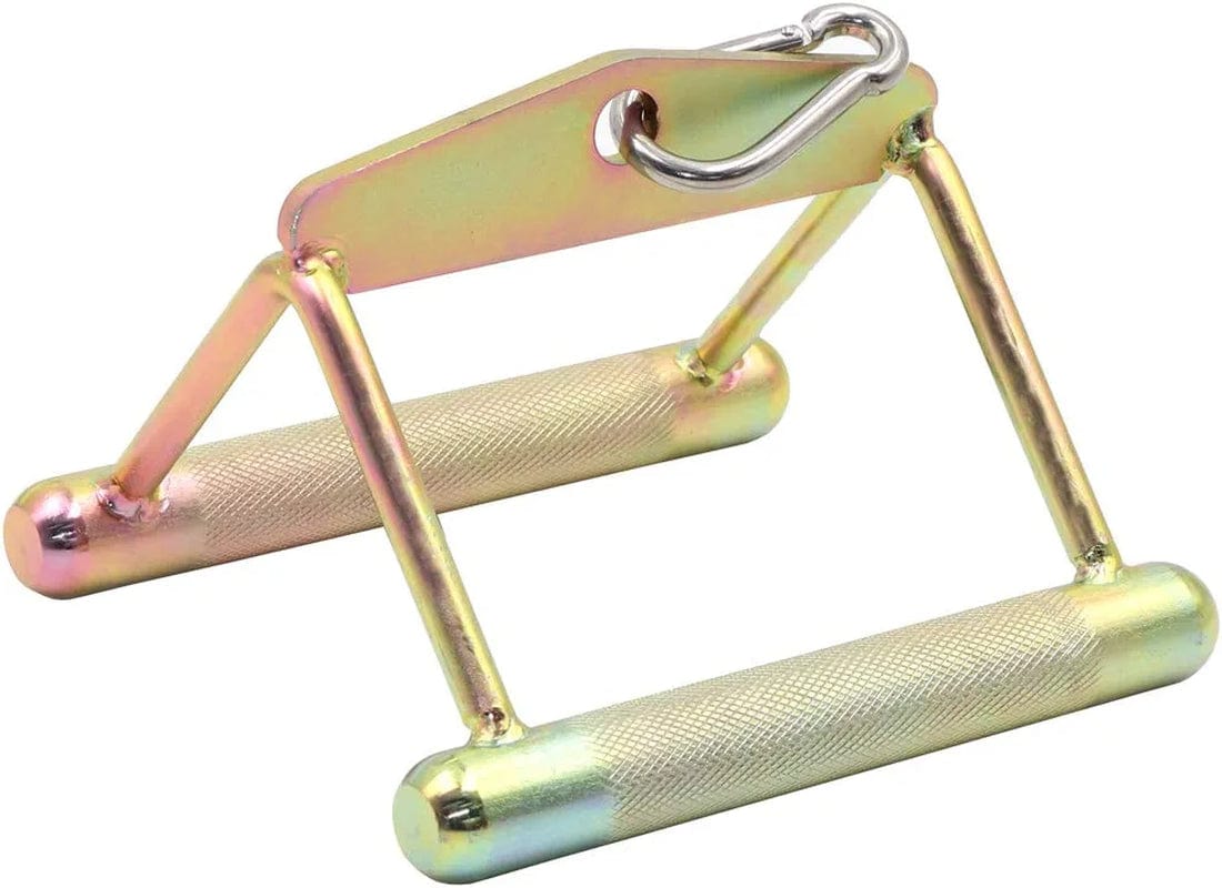 Strainho Cable Attachments for Gym, Double D Row Handle, V Bar Cable Attachment, Tricep Rope,Straight Bar Cable Attachment, Lat Pulldown Bar for Training Tricep, Cable Machine Accessories for Home Gym