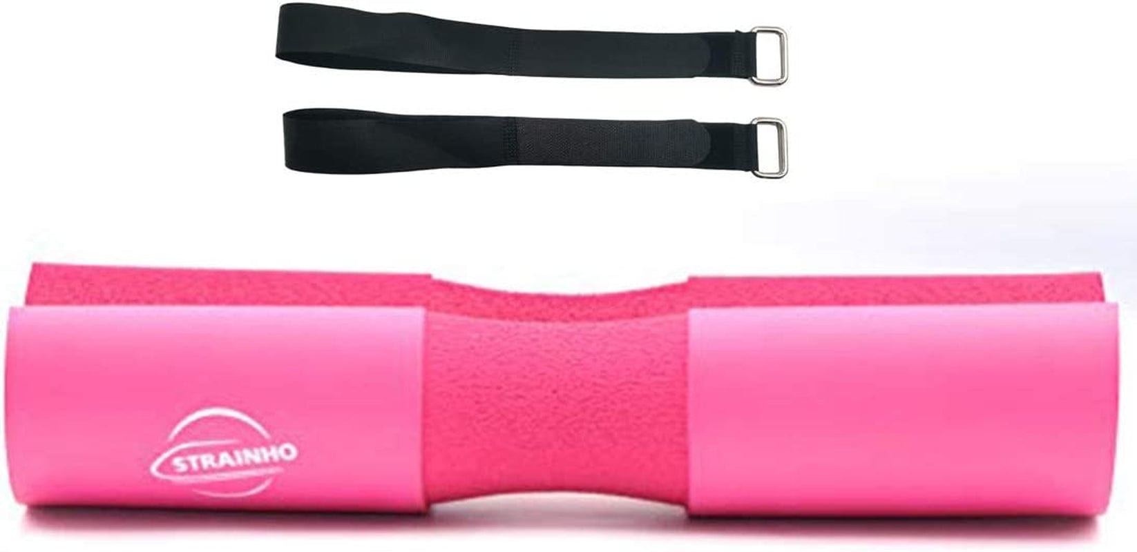 Strainho Olympic Bar Pad, Thick Memory Barbell Sponge, Working Out Barbell Squat Pad Gym Foam Pad, Protective Bridge Barbell Cushion Pad for Squats, Hip Thrust, Lunges, Gym Accessories for Women