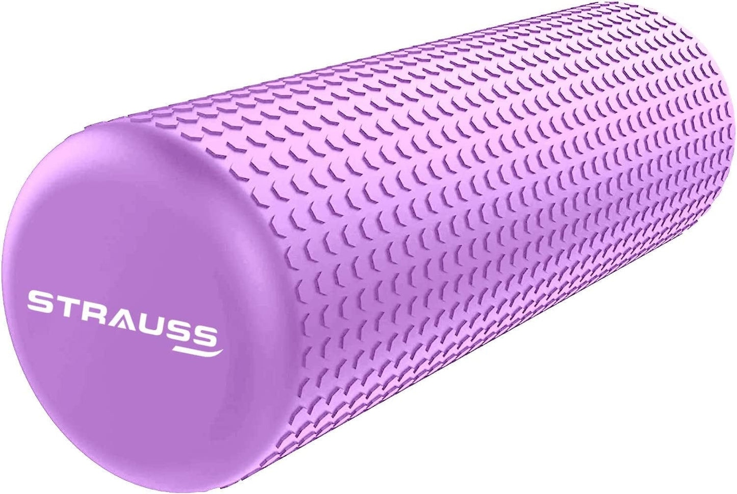 STRAUSS Yoga Foam Roller, 45 Cm, (Purple)