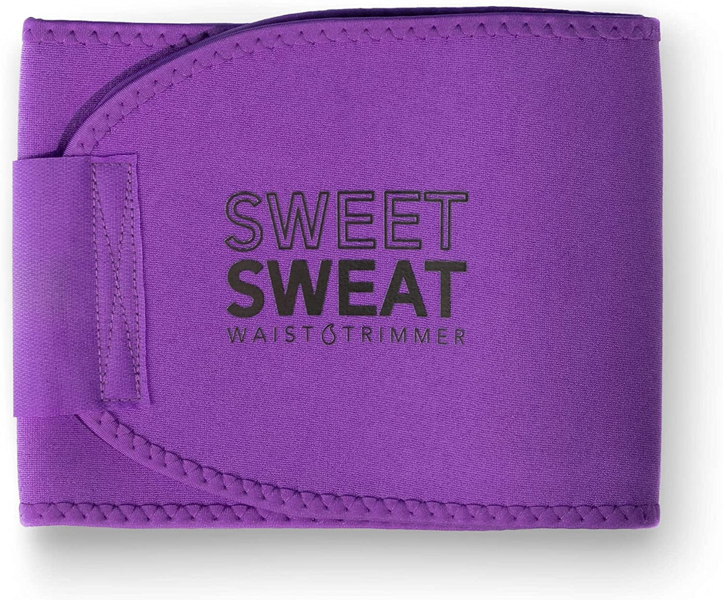 Sweet Sweat Waist Trimmer, by Sports Research - Sweat Band Increases Stomach Temp to Cut Water Weight