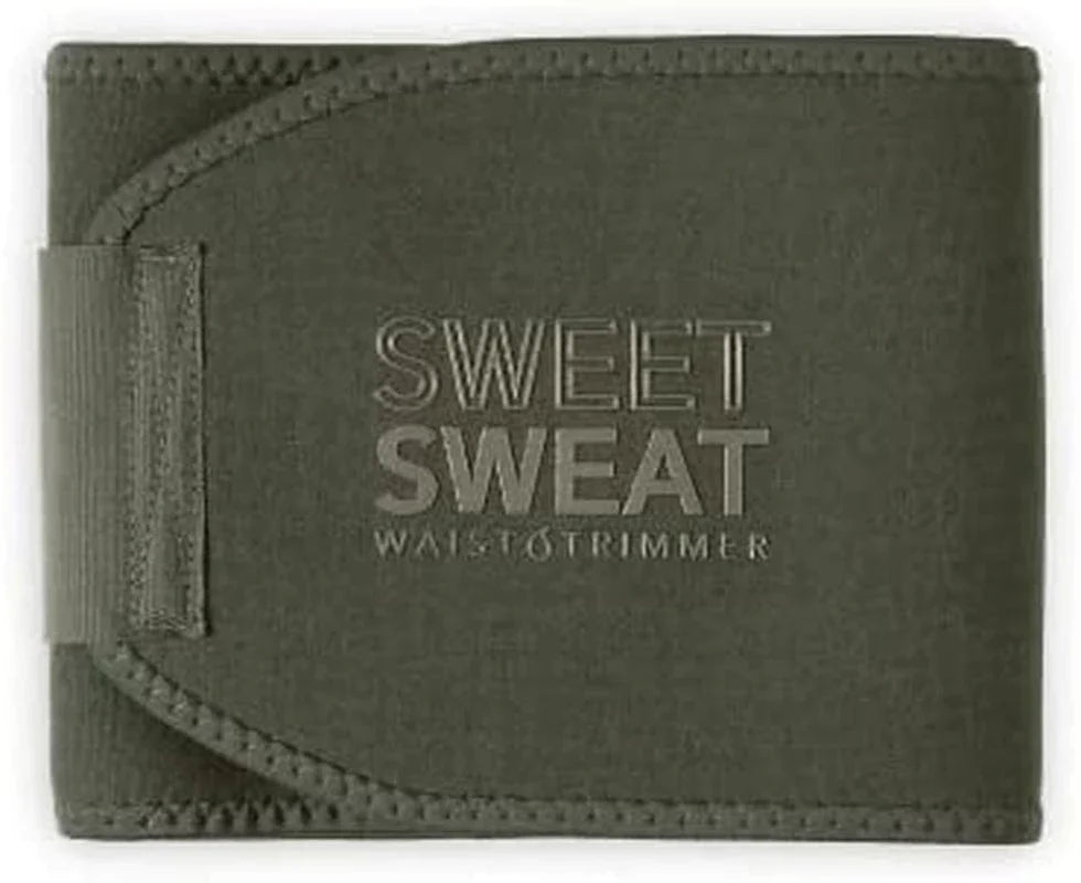 Sweet Sweat Waist Trimmer, by Sports Research - Sweat Band Increases Stomach Temp to Cut Water Weight