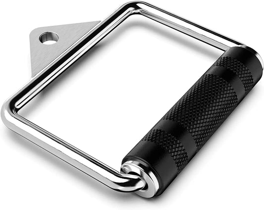 Synergee D Handle Cable Attachment – Home Gym Accessory for Cable Machine, D Ring Grip for Weight Workout
