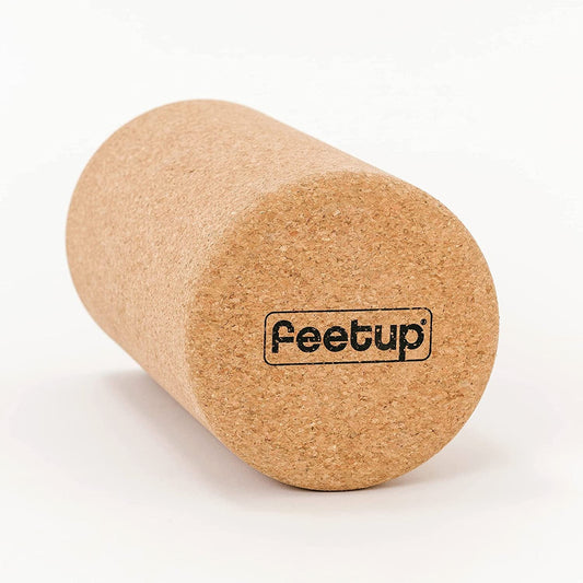 The Feetup Cork Roll (Extra Large) - XXL Massage Roller, Relieves Back Pain & Tension, Improves Circulation, Increases Flexibility - 100% Natural Cork | Vegan, Organic Texture | Extremely Durable