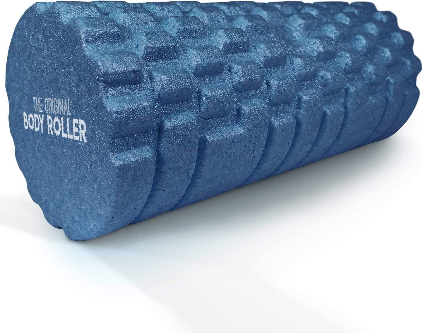 The Original Body Roller - High Density Foam Roller Massager for Deep Tissue Massage of the Back and Leg Muscles - Self Myofascial Release of Painful Trigger Point Muscle Adhesions