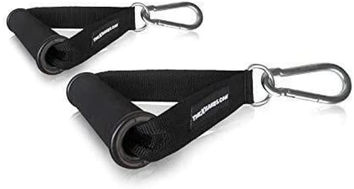 The X Bands - Cable Attachments for Gym - Gym Equipment Accessories - Home Fitness Equipment - Cable Machine Attachments - Crossfit Equipment for Home Gym Handles - Cable Pulley Workout Equipment Gym