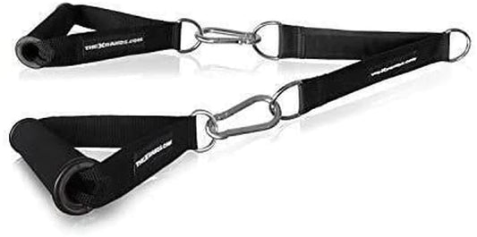 The X Bands - Cable Attachments for Gym - Gym Equipment Accessories - Home Fitness Equipment - Cable Machine Attachments - Crossfit Equipment for Home Gym Handles - Cable Pulley Workout Equipment Gym