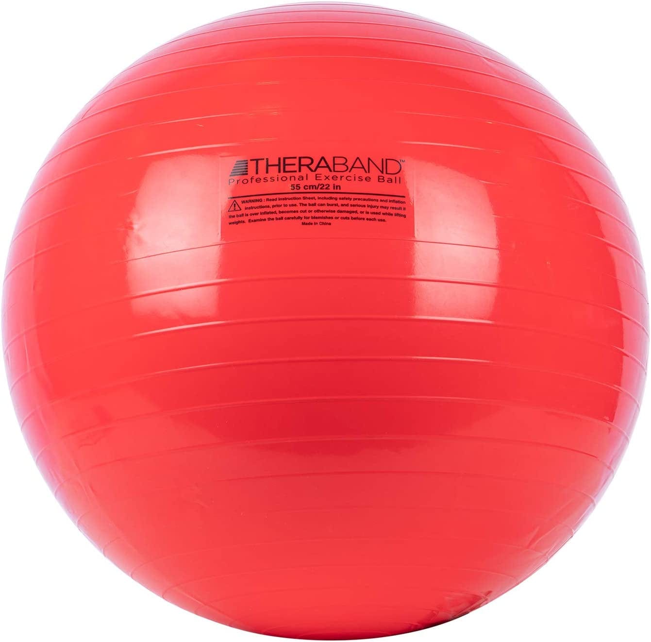 THERABAND Exercise and Stability Ball for Improved Posture, Balance, Core Fitness, Coordination, Rehab