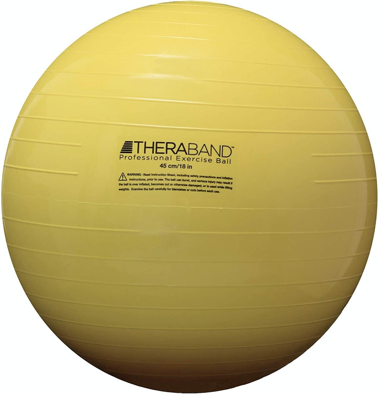 THERABAND Exercise and Stability Ball for Improved Posture, Balance, Core Fitness, Coordination, Rehab