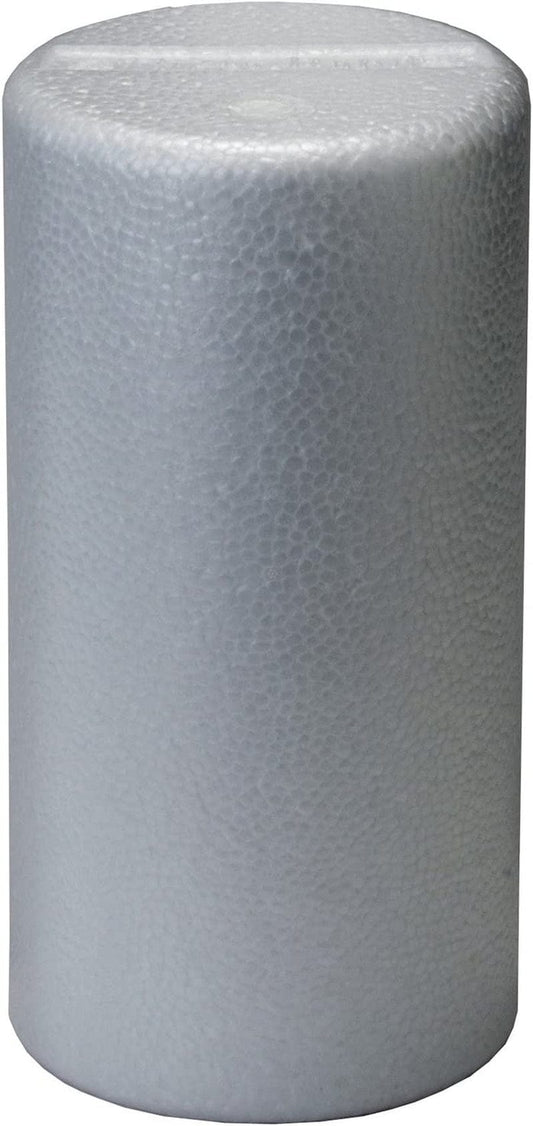 THERABAND Pro Foam Rollers for Hands-Free Myofascial Release, Deep Tissue Massage, and Stabilization Exercises, White, 6 Inch Diameter