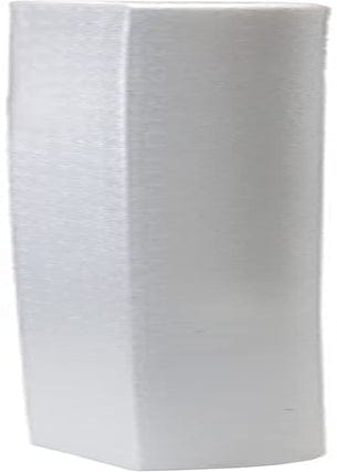 THERABAND Pro Foam Rollers for Hands-Free Myofascial Release, Deep Tissue Massage, and Stabilization Exercises, White, 6 Inch Diameter