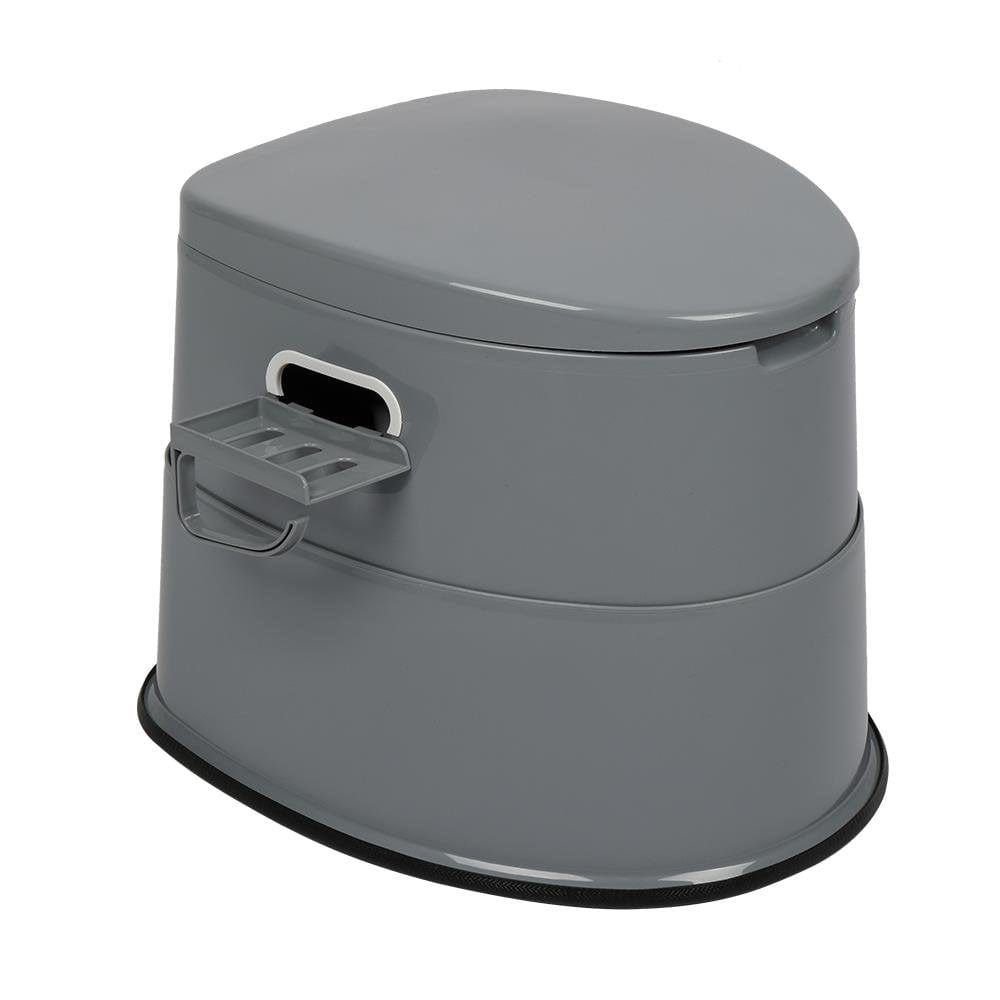 Ubesgoo Portable Toilet for Camping Hiking RV Boating and Trip Grey