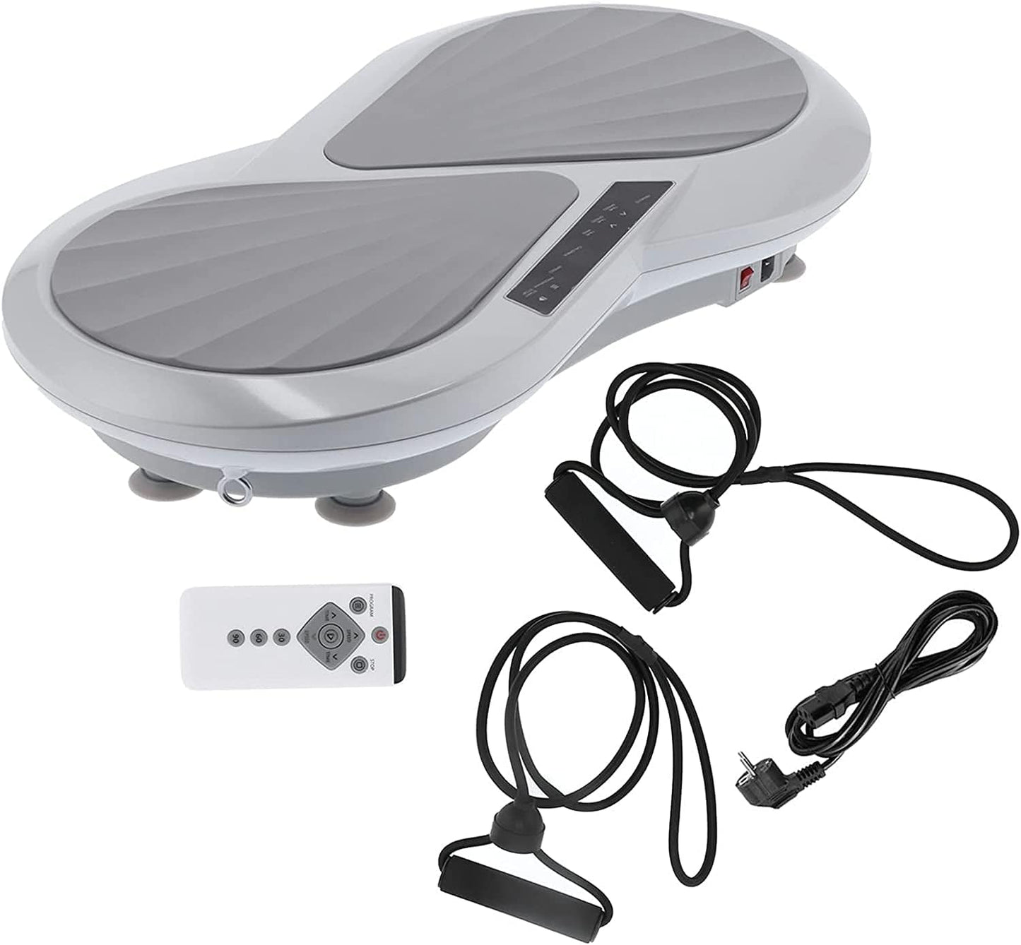 Vibration Platform Machine, Professional Fitness Vibration Plate Exercise Machine Easy to Use Workout Weight Loss Exercise Machine with LCD Touch Control Screen for Whole Body Fitness