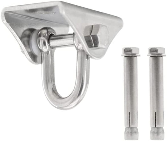 Wall Ceiling Mount Bracket for Suspension Strap Trainer, 500KG Capacity, Body Weight Strength Training Systems, Aerial Yoga Swing & Hammock, Resistance Band, Battle Rope, Boxing Equipment