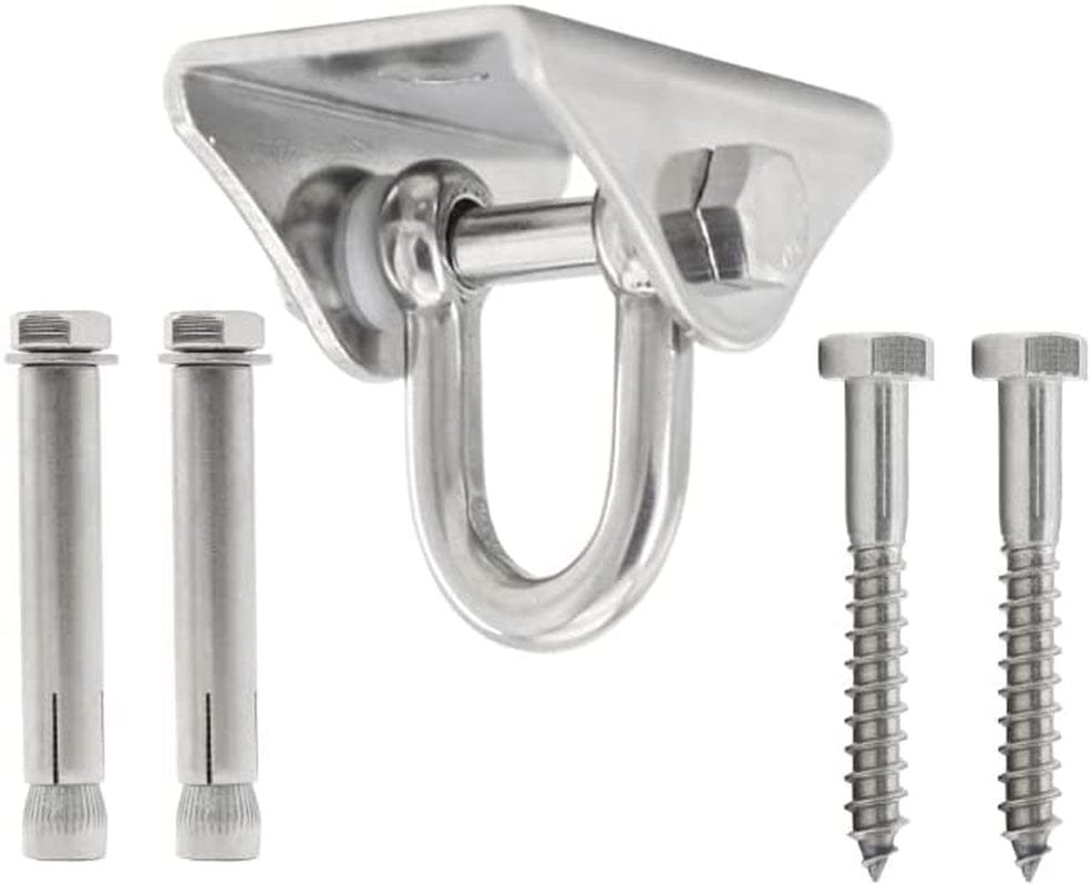 Wall Ceiling Mount Bracket for Suspension Strap Trainer, 500KG Capacity, Body Weight Strength Training Systems, Aerial Yoga Swing & Hammock, Resistance Band, Battle Rope, Boxing Equipment