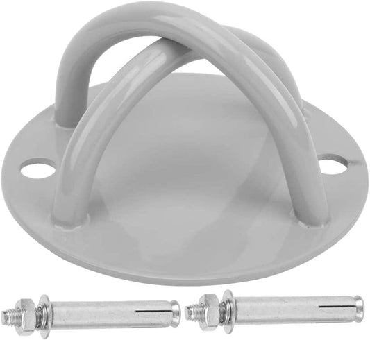 Wall Mount Anchor Bracket Ceiling Hooks Heavy Duty Suspension Strap Trainer Gym Accessories for Gymnastic Rings, Aerial Yoga Swing Hammock, Resistance Band, Battle Rope