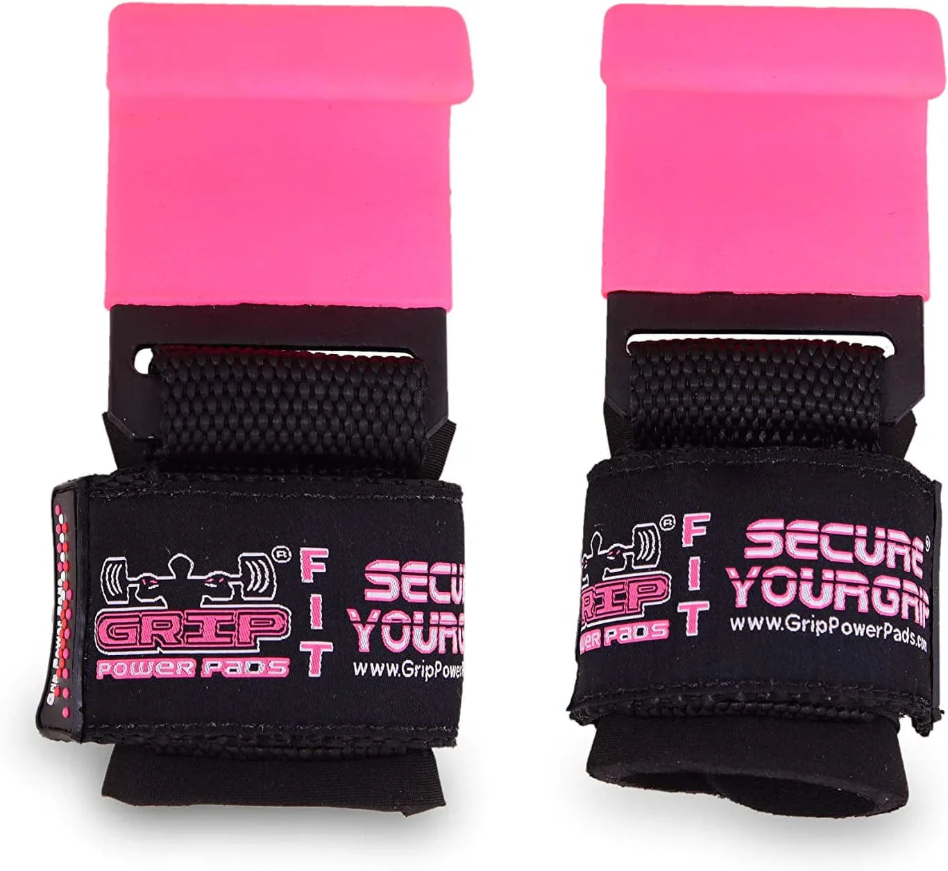 Weight Lifting Hooks Heavy Duty Lifting Wrist Straps Pull Ups Deadlift Straps Power Lifting Grips Padded Workout Straps for Weightlifting Gym Gloves for Men & Women Premium Workout Equipment