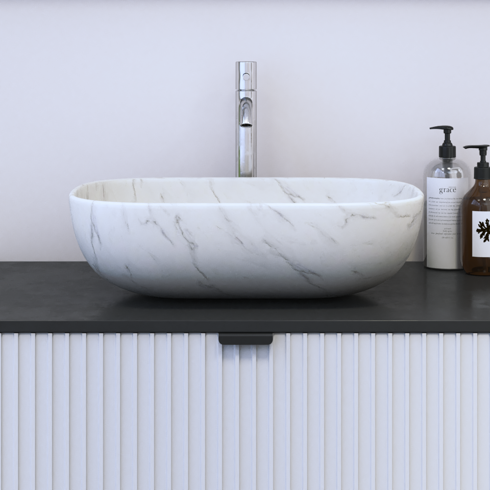 18 Inch Ceramic Vessel Sink - Meble Furniture