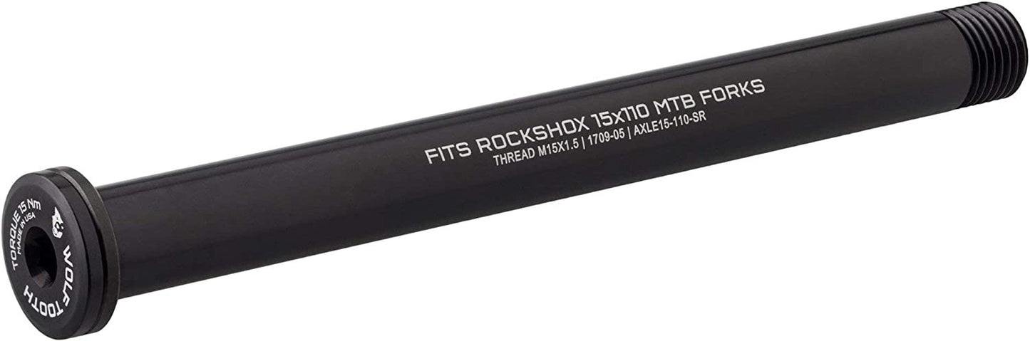 Wolf Front Axle for Rockshox Suspension Forks and Fat Forks