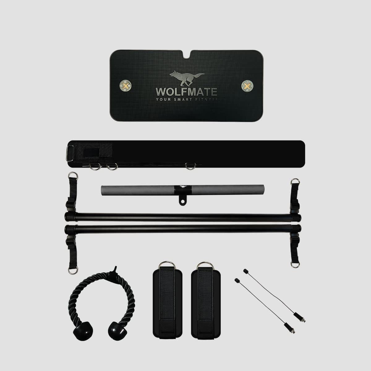 WOLFMATE Smart Fitness Trainer Equipment - Strength Training Machine Smart Fitness Trainer-Foldable Workout Device - Portable Workout Machine for Home Gym