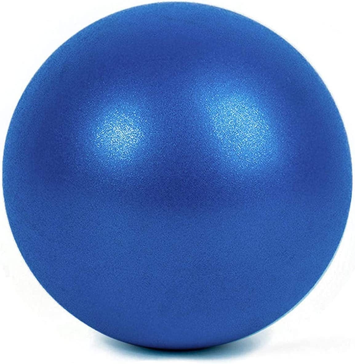 XIECCX Mini Yoga Balls Exercise Pilates Ball Therapy Ball Balance Ball Bender Ball Barre Equipment 1PC for Home Stability Squishy Training Physicalcore Training with Inflatable Straw