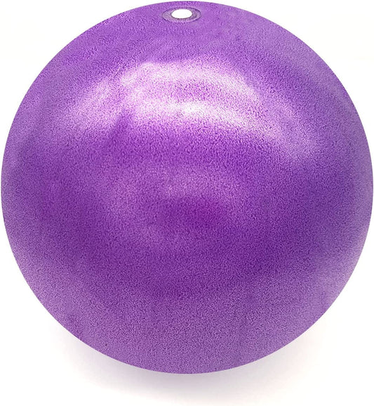 XIECCX Mini Yoga Balls Exercise Pilates Ball Therapy Ball Balance Ball Bender Ball Barre Equipment 1PC for Home Stability Squishy Training Physicalcore Training with Inflatable Straw