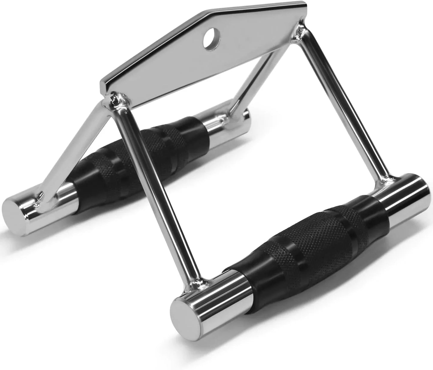 Yes4All Double D Row Handle Cable Attachment, Single D Handle for Weight Workout, Cable Machine Accessories for Home Gym