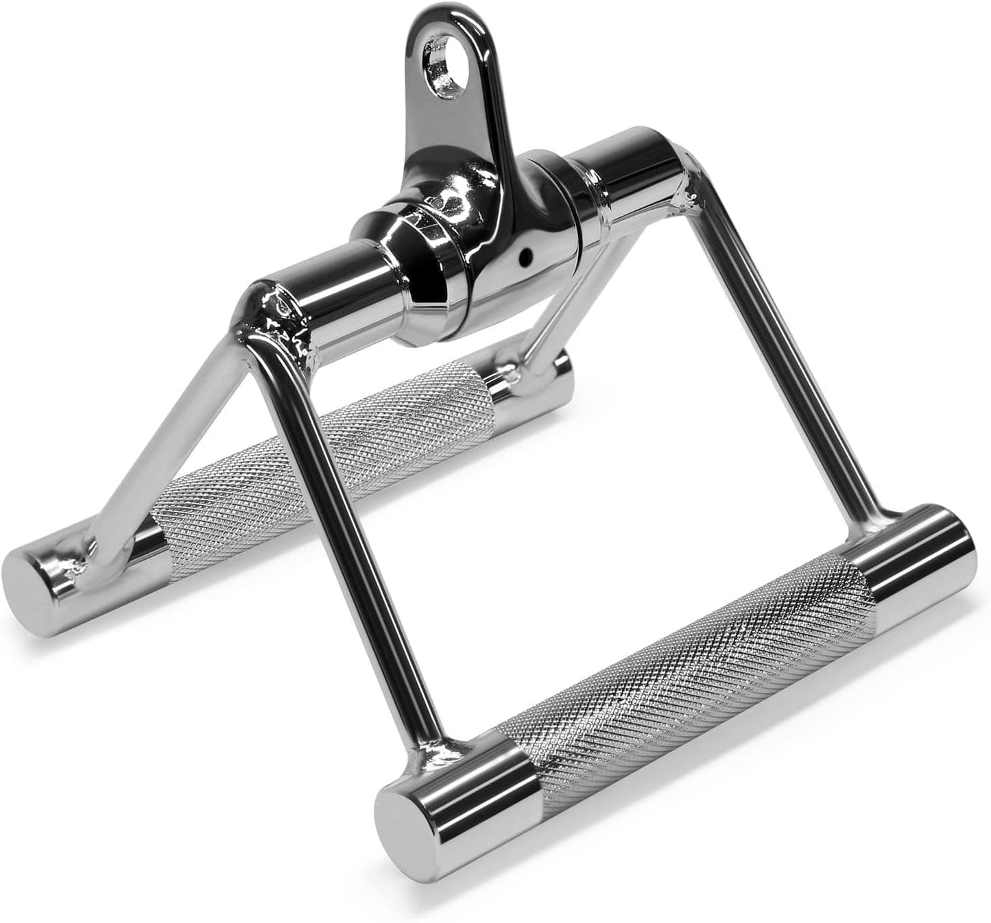 Yes4All Double D Row Handle Cable Attachment, Single D Handle for Weight Workout, Cable Machine Accessories for Home Gym