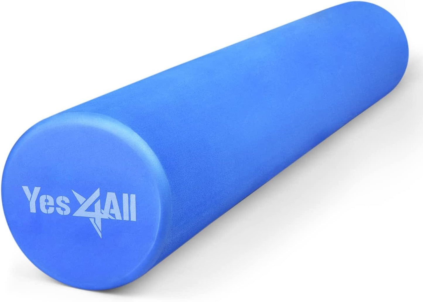 Yes4All Medium-Density round EVA Foam Roller 12", 18", 24", 36" for Back, Legs, Exercise, Deep Tissue, Physical Activities and Muscle Massage