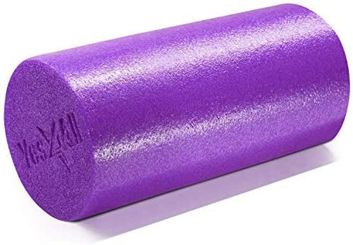 Yes4All Soft-Density round PE and Two-Layer Foam Roller 12", 18", 24", 36" for Back, Legs, Exercise, Deep Tissue and Muscle Massage