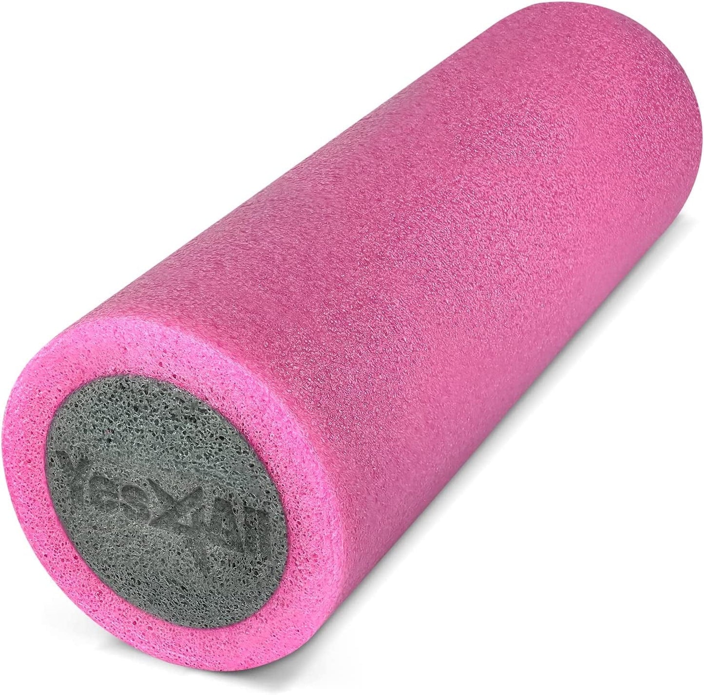 Yes4All Soft-Density round PE and Two-Layer Foam Roller 12", 18", 24", 36" for Back, Legs, Exercise, Deep Tissue and Muscle Massage