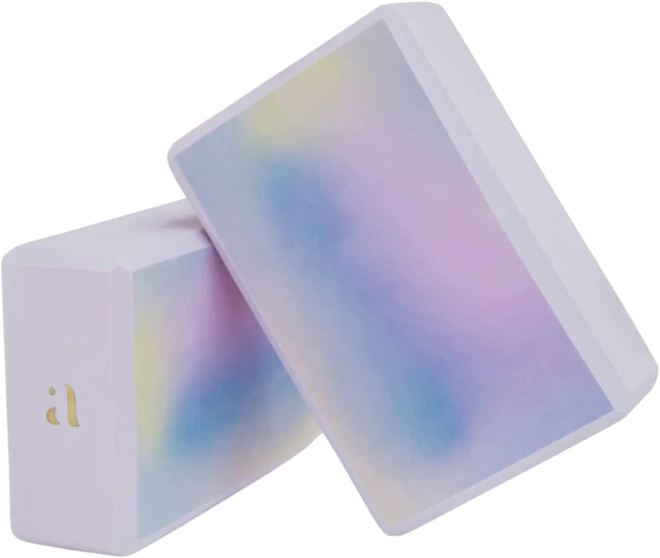 Yoga Blocks 2 Pack - High Density Lightweight EVA Foam Yoga Bricks - Home and Travel Yoga Block Set - Yogi Accessories and Props