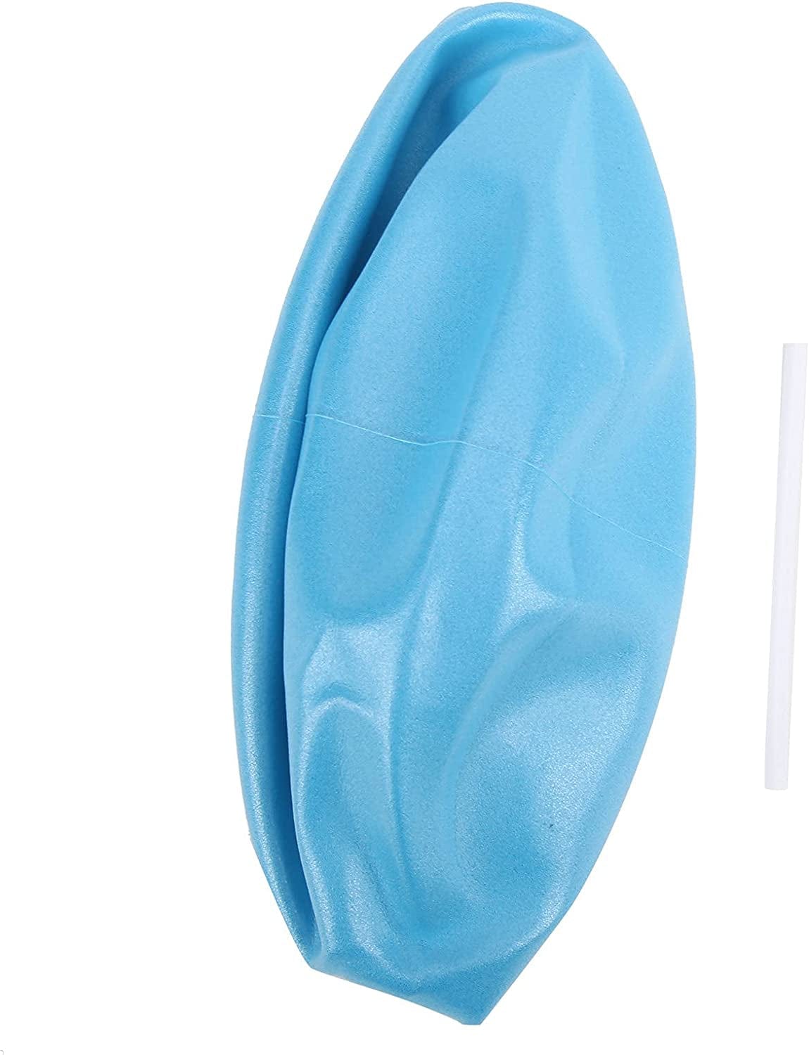 Yoga Exercise Ball, 25Cm / 9.8 Inch Explosionproof and anti Skid Pilates Pregnancy Fitness Balls for Increasing Flexibility and Promote Fat Burning (Blue)