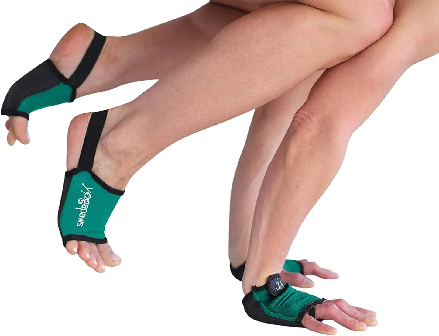 Yogapaws Elite Padded Non Slip Yoga Gloves and Yoga Socks for Women and Men